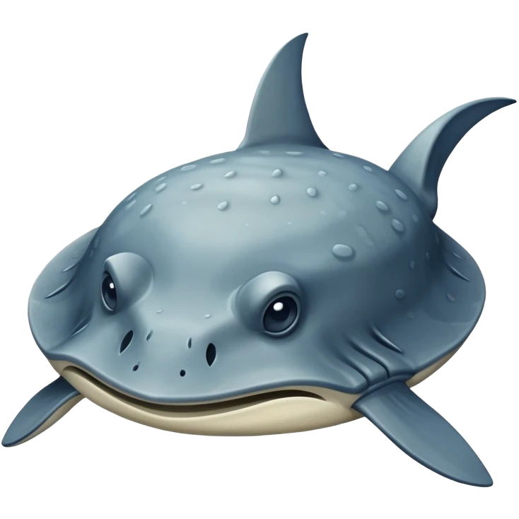 Ugly stingray emoji