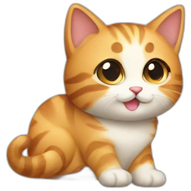 cute tiny cat emoji