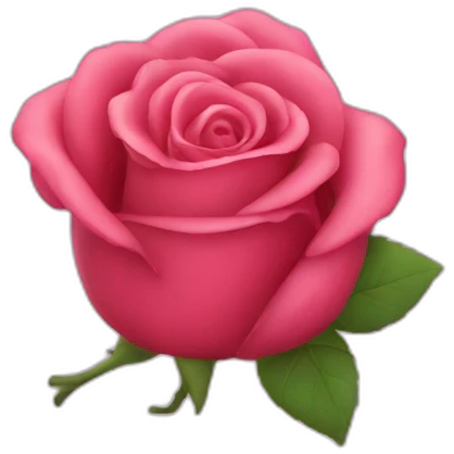 Coeur rose emoji