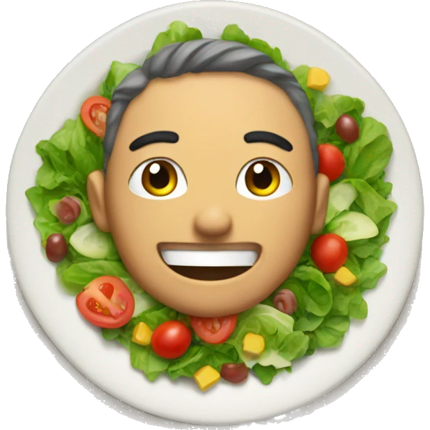 hearty salad emoji