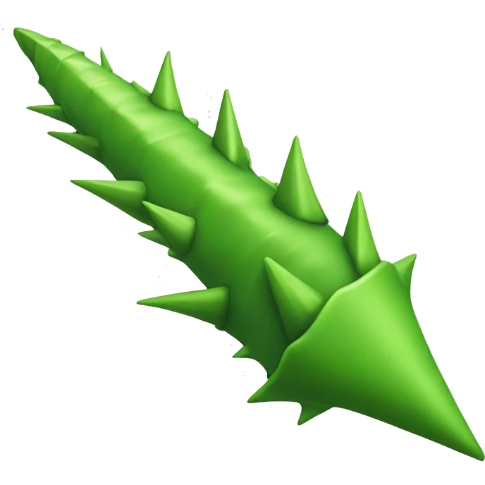 A SINGLE SPIKE emoji
