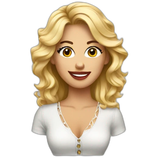 Woman country singer emoji