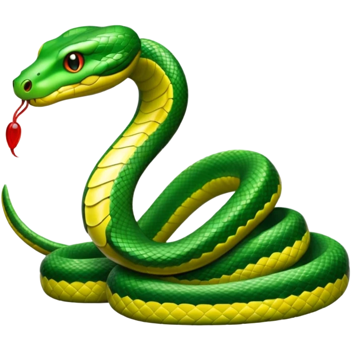 snake crawls emoji