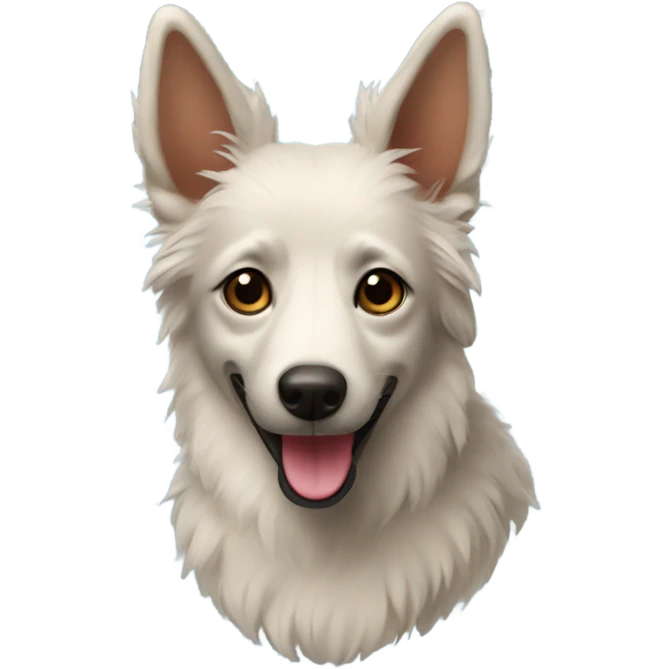 Mudi dog breed emoji