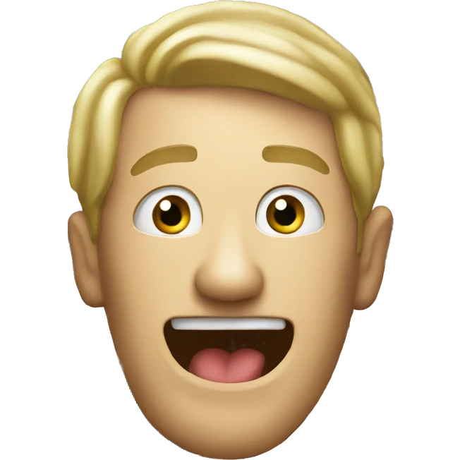 Joke over head emoji