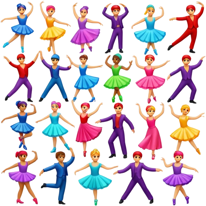 dance stickers emoji