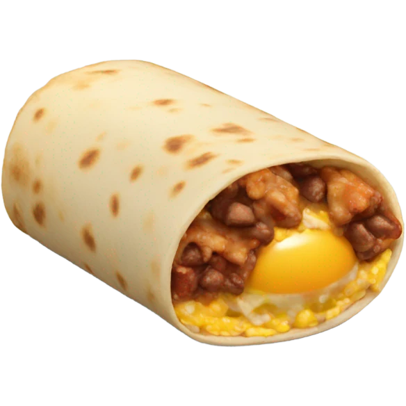 Breakfast burrito emoji