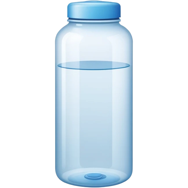 A normal water bottle ￼ emoji