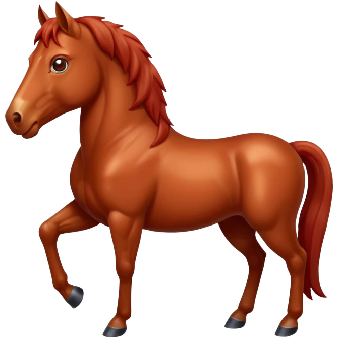 red horse emoji