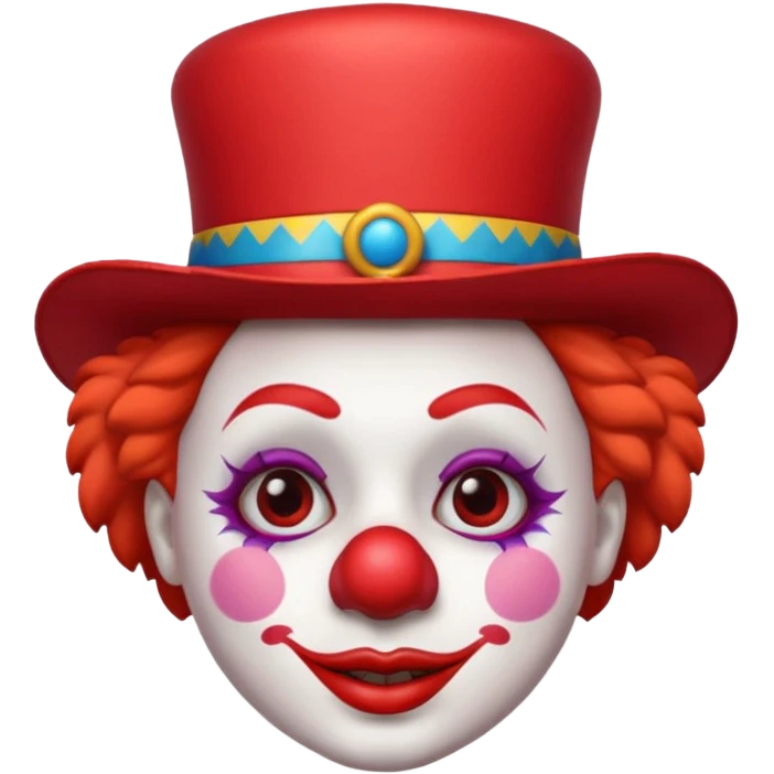 circus clown emoji