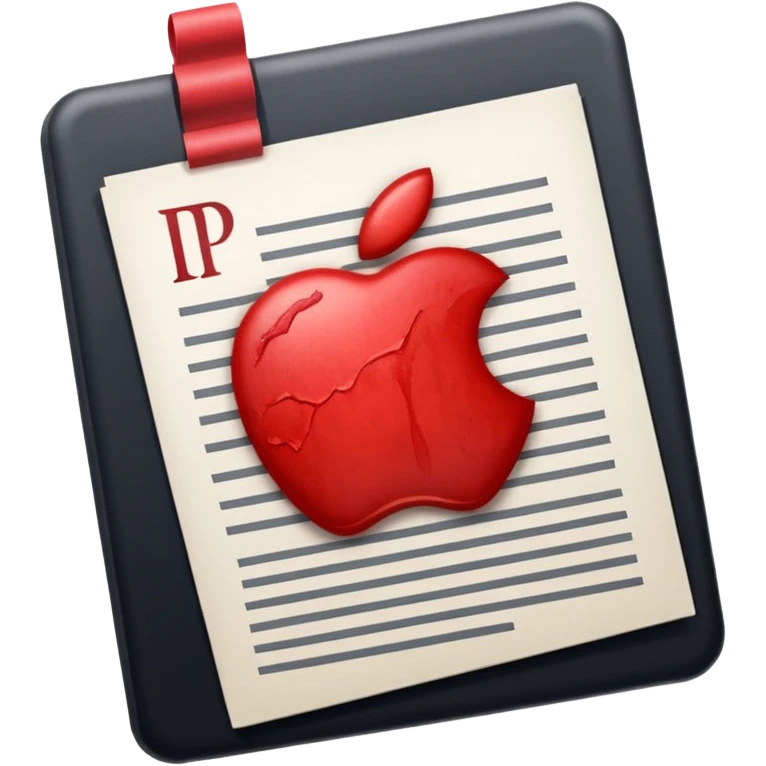 thumbnail picture mac os, pdf document physical written paper, red wax mark elegant emoji