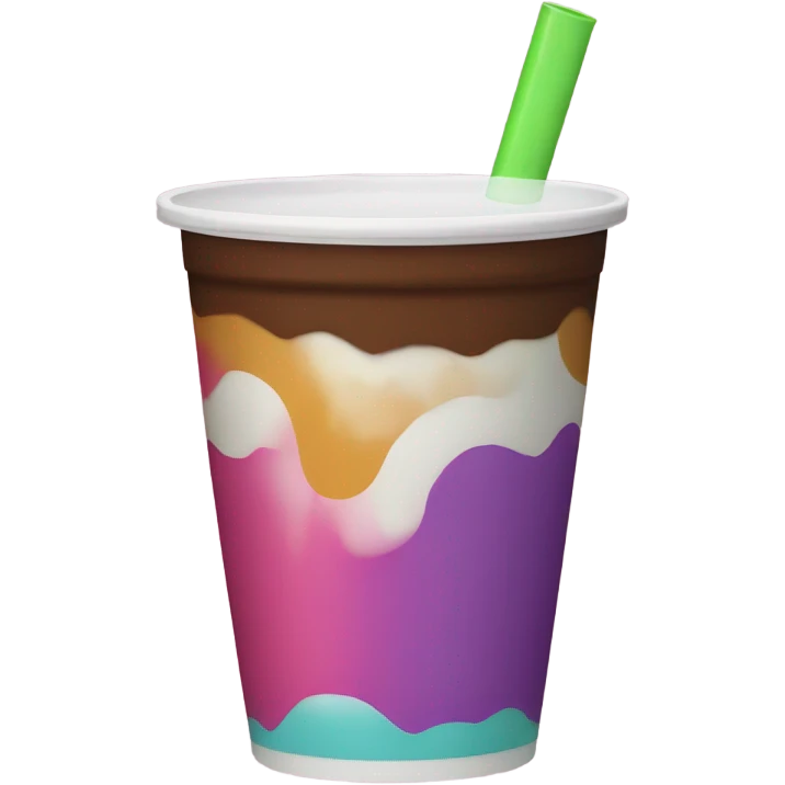 Slurpee cup emoji