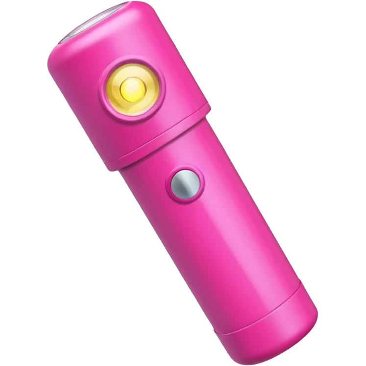 Pink flashlight  emoji