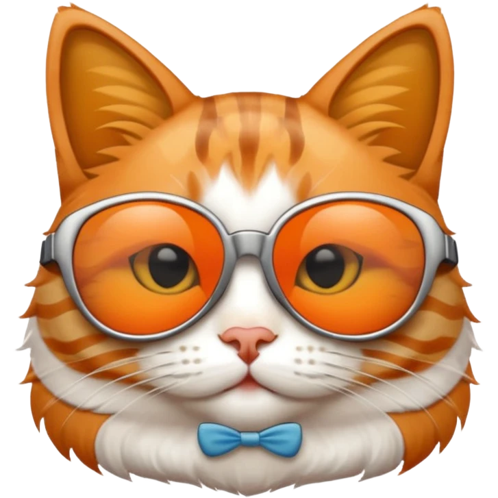 Cat wearing sunglasses emoji