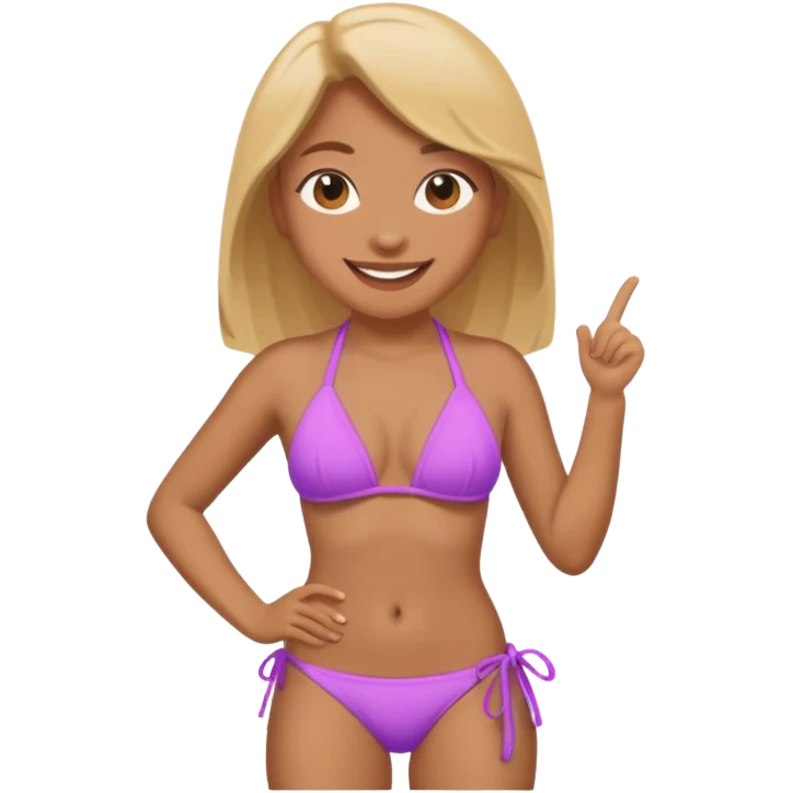 threesome emoji bikini naked  emoji