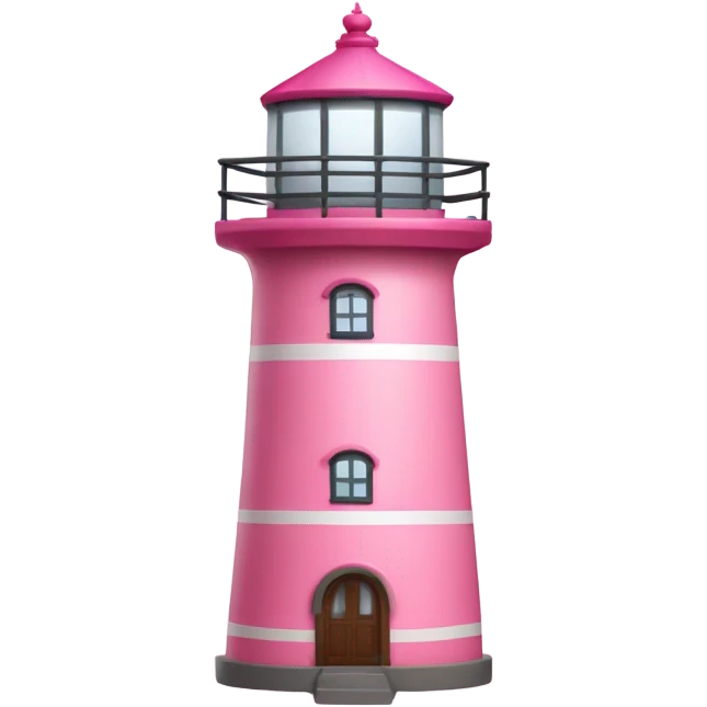 pink lighthouse emoji