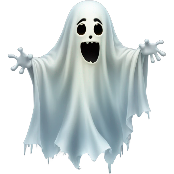 Very scary ghost  emoji