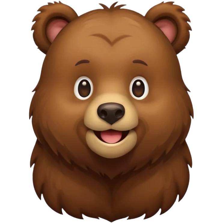 emoji bear grizzly emoji