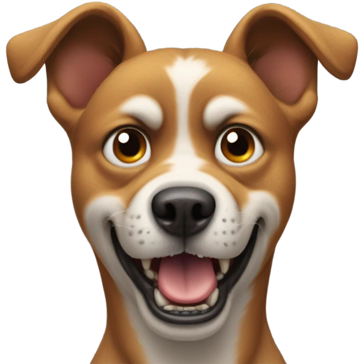 Dog angry emoji