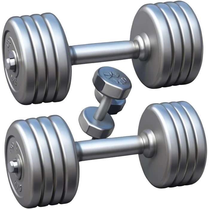 A pair of dumbbells

 emoji
