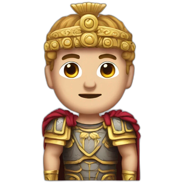 Roman emperor pixel art emoji