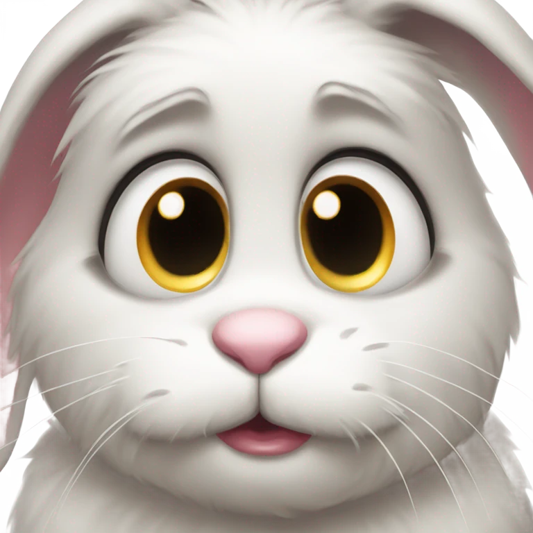 bunny with tears in their eyes emoji