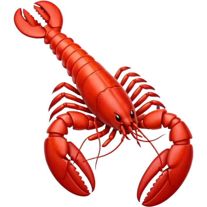 Lobster with tampon emoji