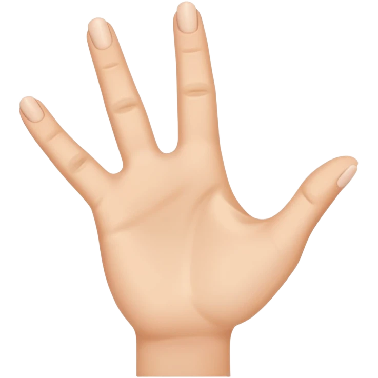 A hand doing the yvl  emoji