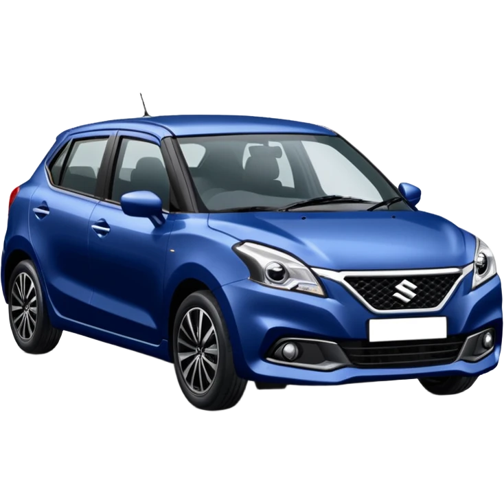 Create a Navy Blue Suzuki Baleno car emoji