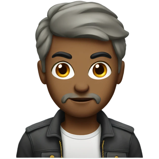 Rebel Cartoon Character  emoji