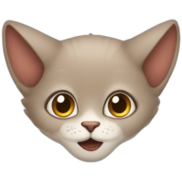 Mewing emoji