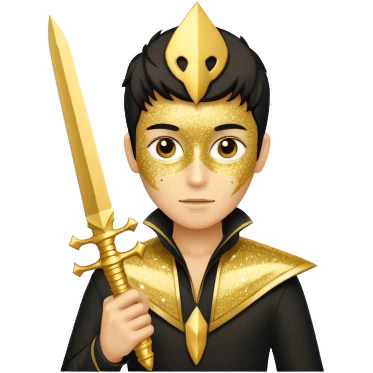 Glitter assassin emoji