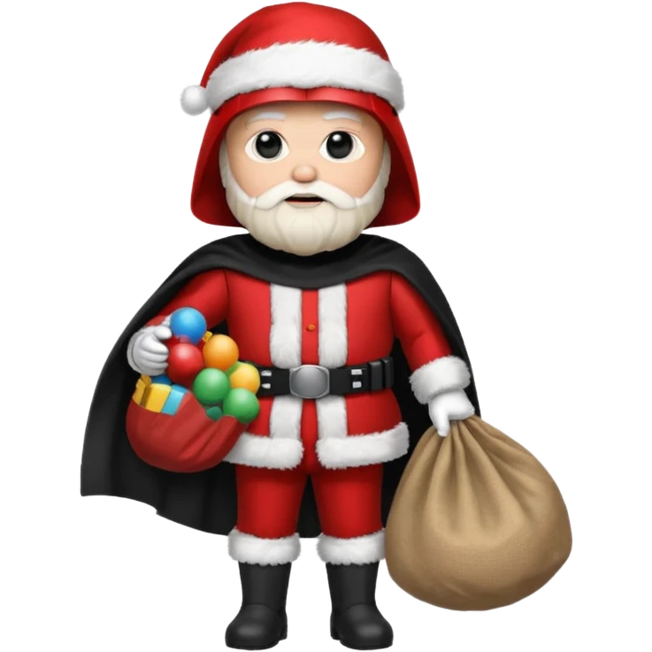 darth vader santa emoji