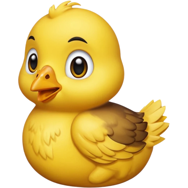 🐣 cet emoji avc un poussin noir emoji