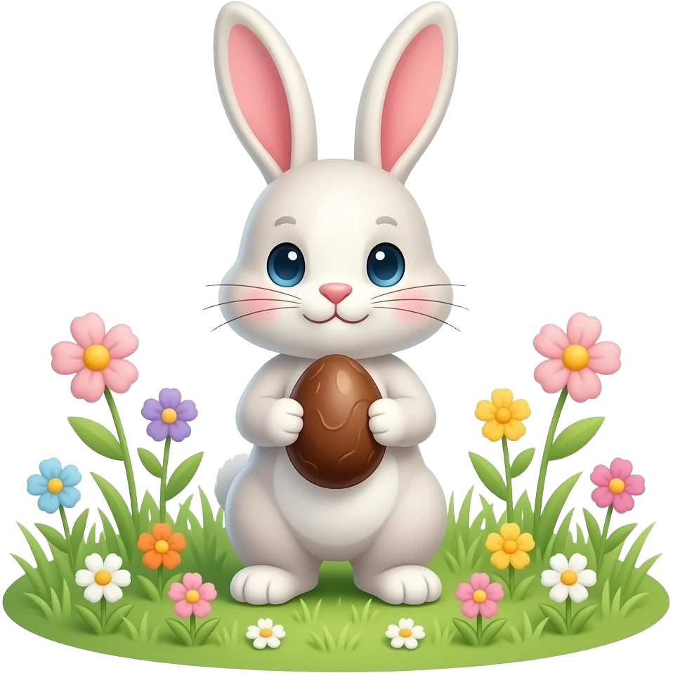 Easter bunnies emoji