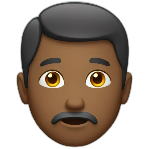 man thinking emoji
