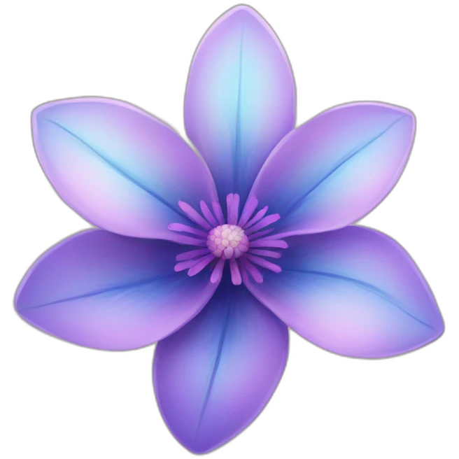 Fantasy beautiful flower emoji
