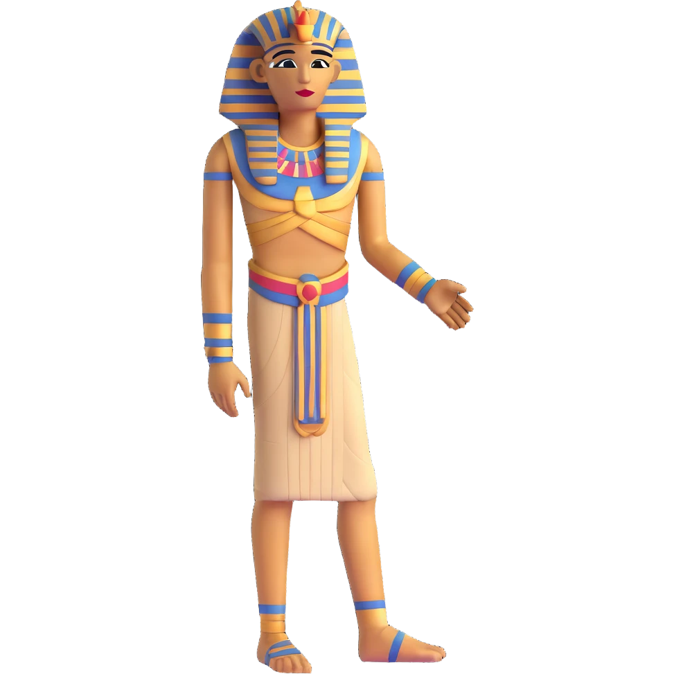 Egyptian mummy in ancient Egypt emoji