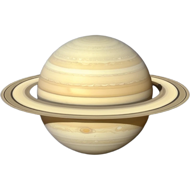 Saturn planet emoji