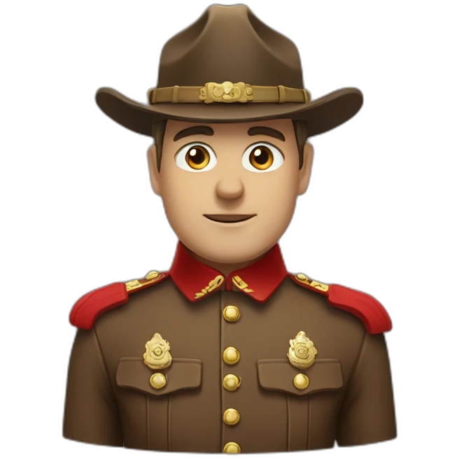 mountie emoji