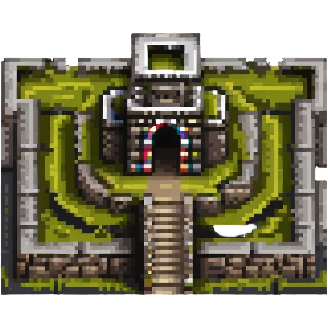 Inca temple Machu Picchu emoji