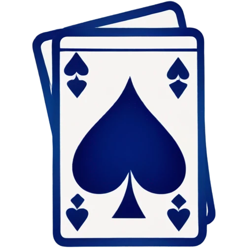 playing card that is dark blue emoji