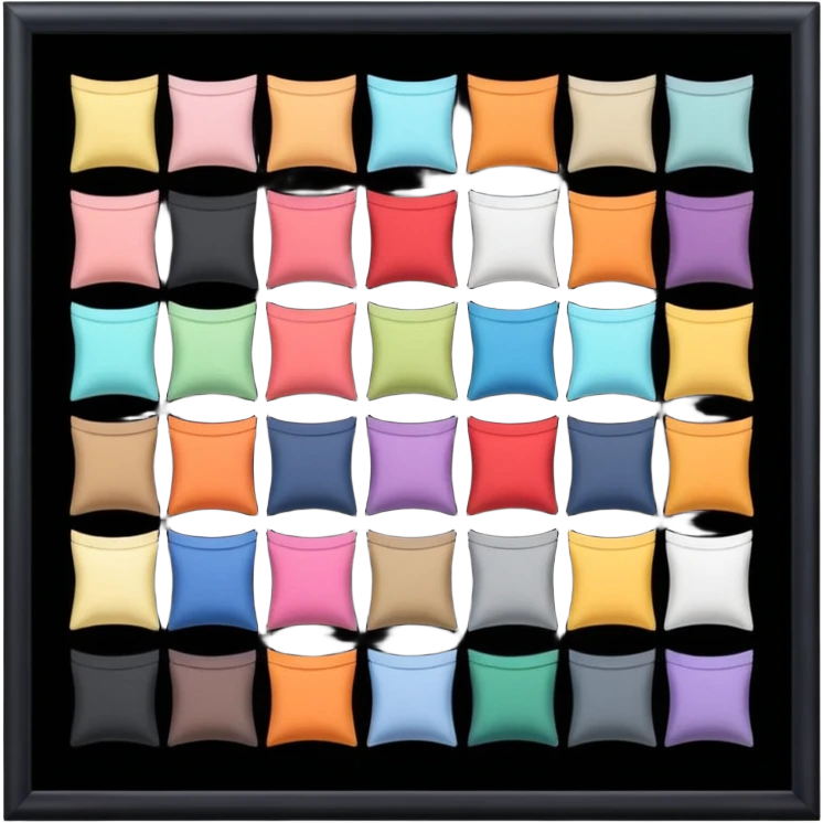 create a series of images for Theatre soft goods Inventory  emoji