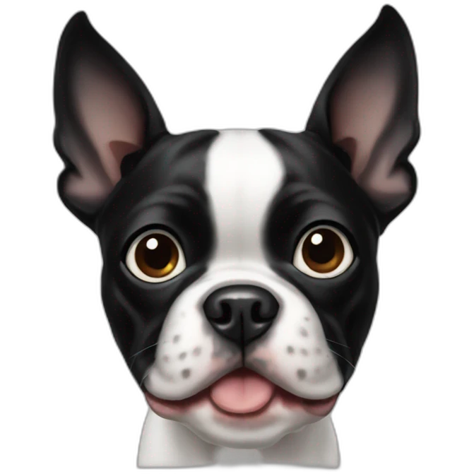 Boston terrier emoji