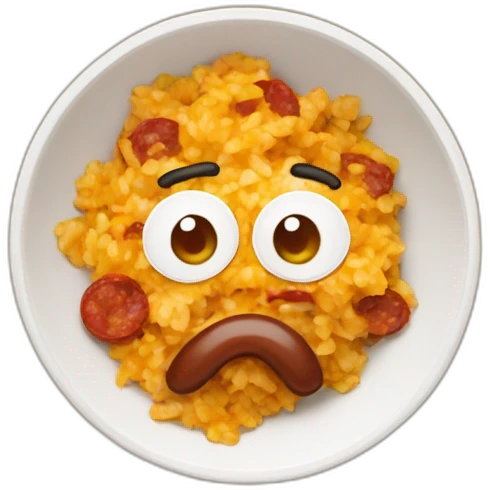 Migas con chorizo emoji