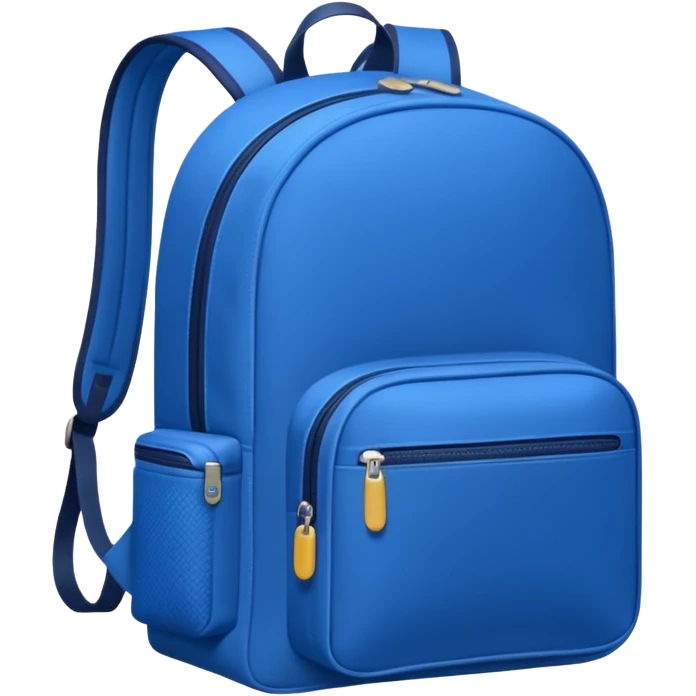 Blue backpack emoji