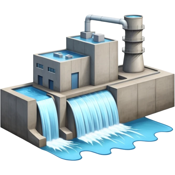 hydroelectric power station emoji