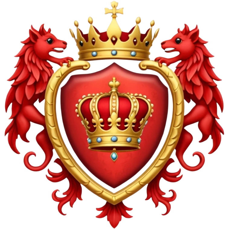 Red Royal Crest emoji