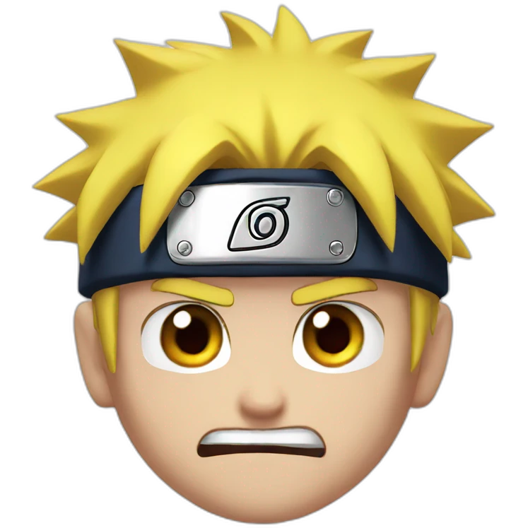 Angry Naruto emoji