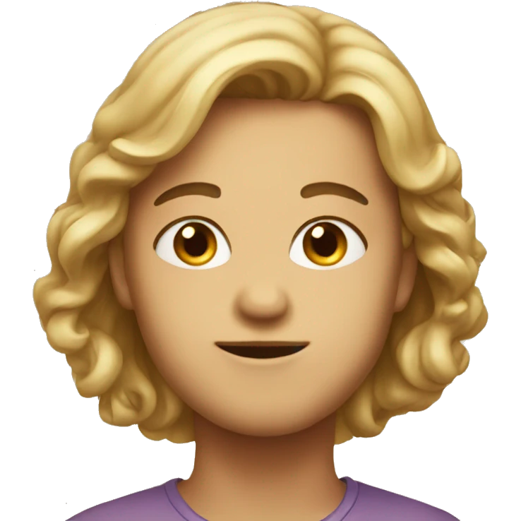 a very lovely face emoji emoji